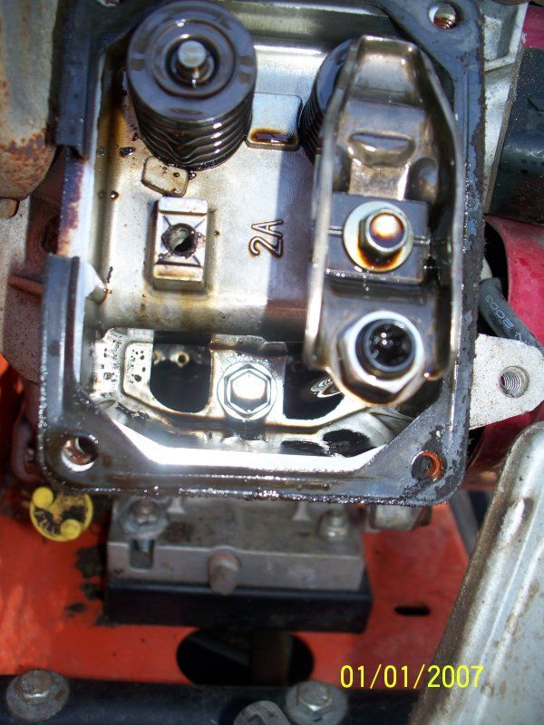 Briggs 10HP bending push rods Lawn Care Forum